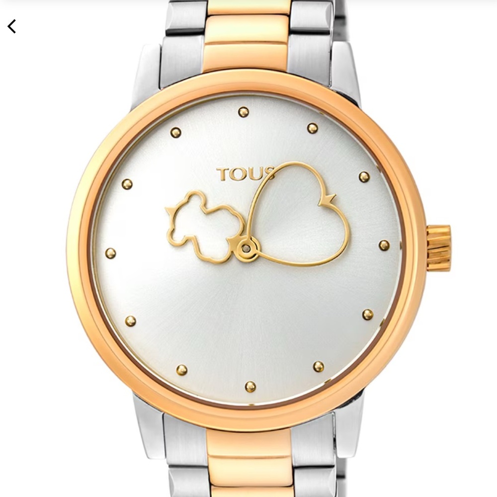 Tous Two-Tone Gold and Silver Bear Time Watch - Picture 3 of 5